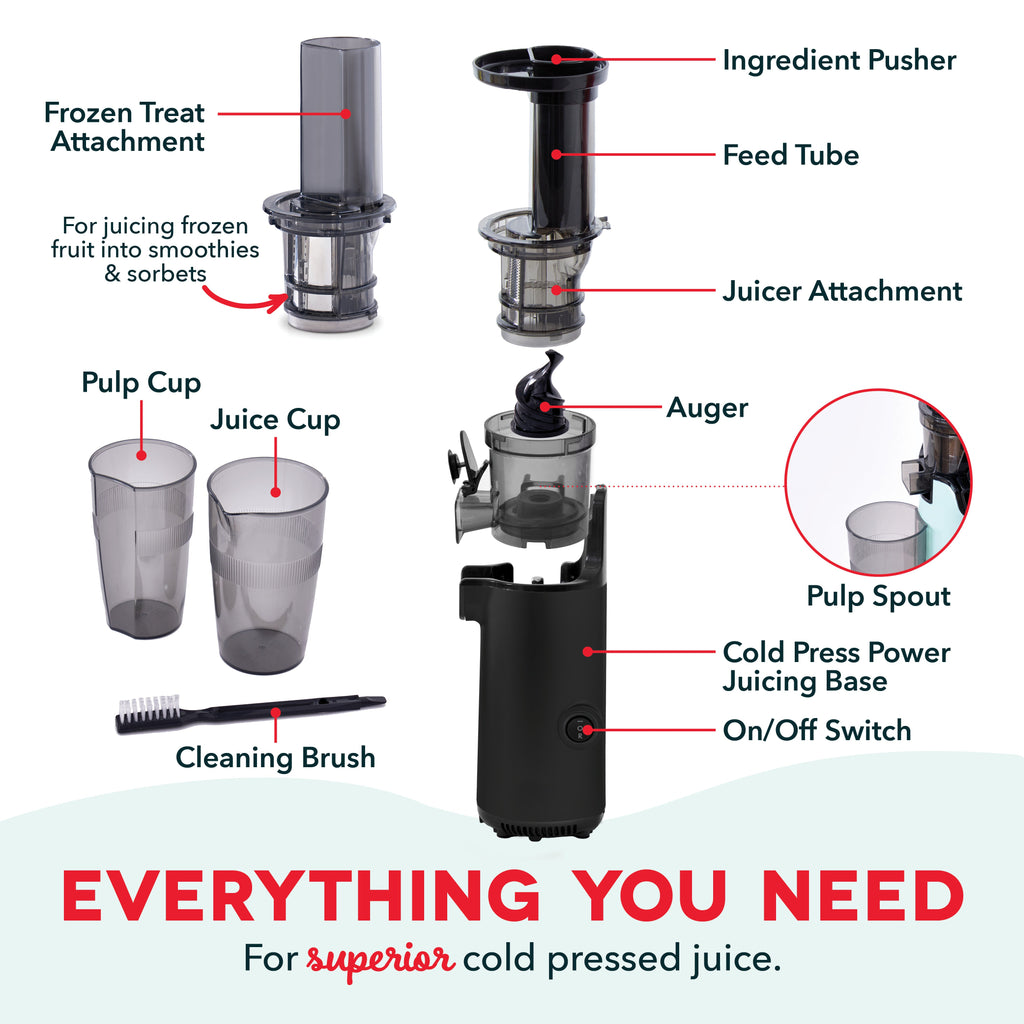Compact Cold Press Power Juicer